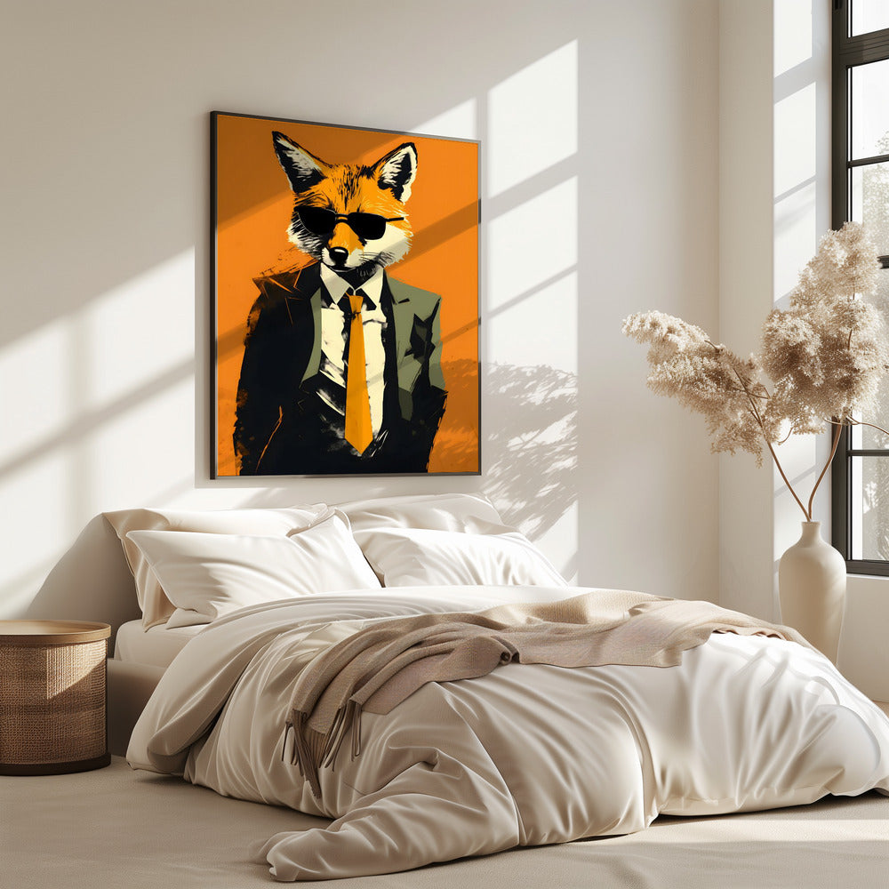 Fuchs im Anzug | Poster