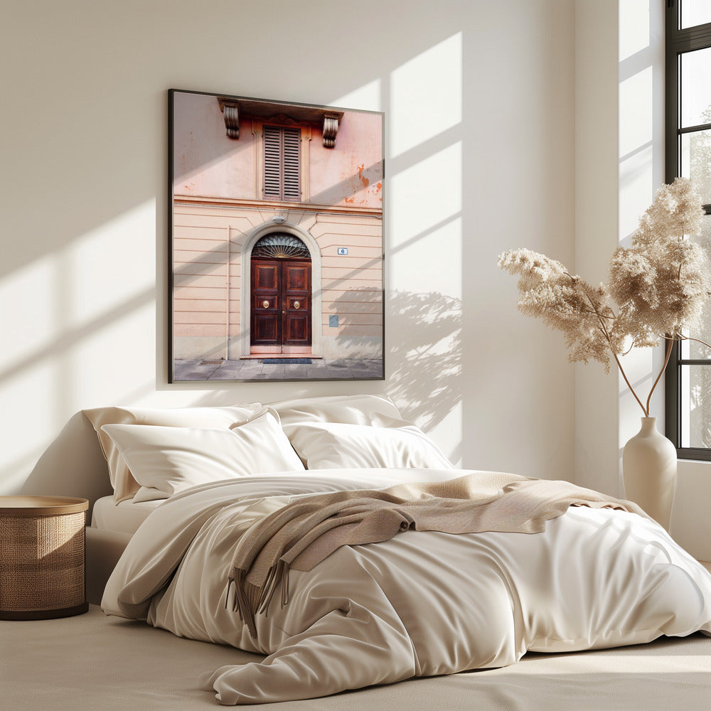 Bologna in Pink | Italien Reisefotografie | Poster