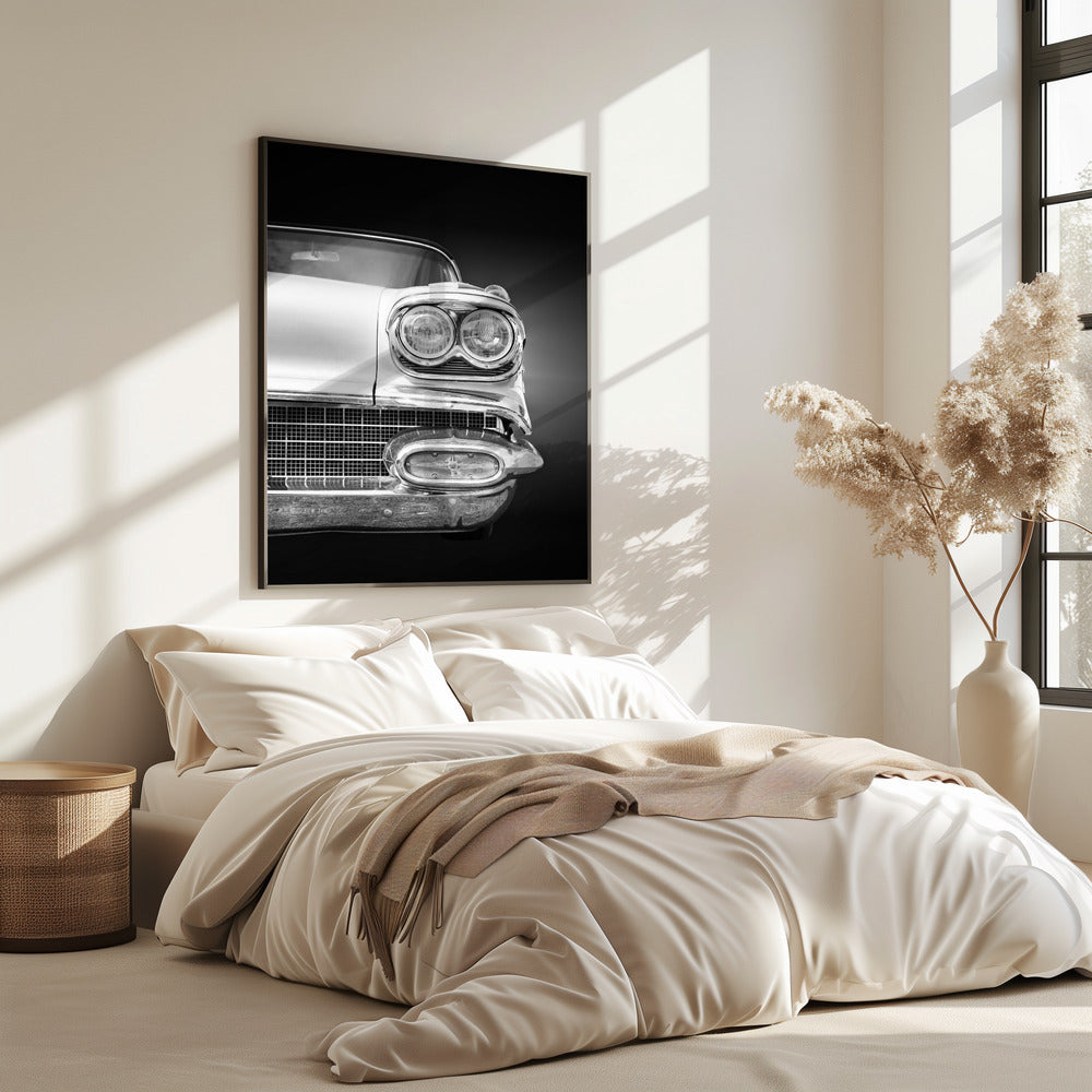 Amerikanischer Oldtimer Bonneville 1958 Cabrio | Poster