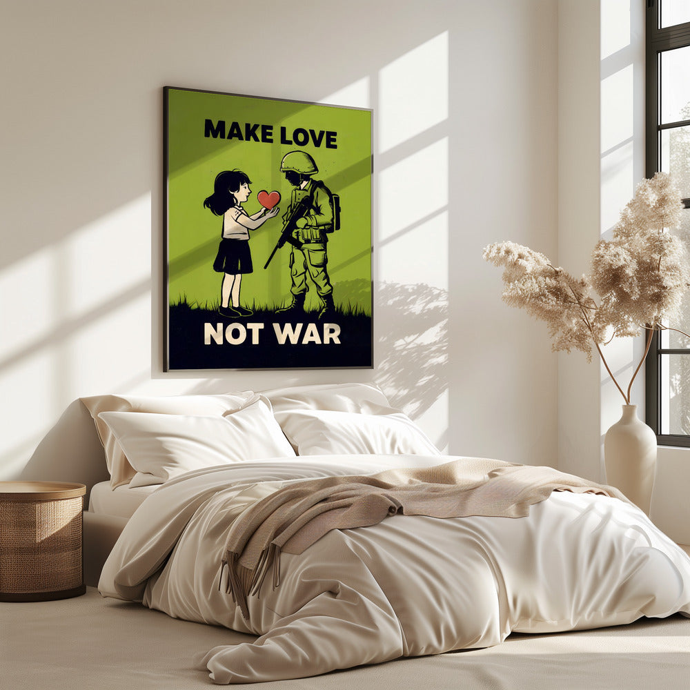 Liebe machen, nicht Krieg | Poster