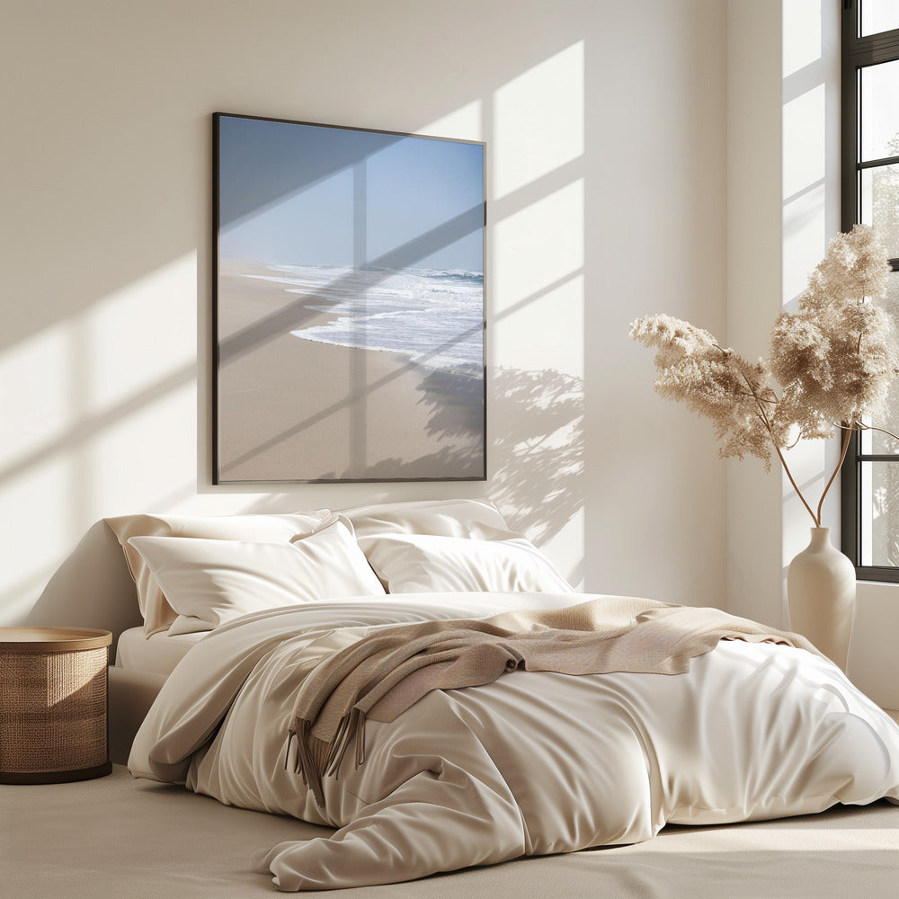 Blau und Sand 1 | Poster