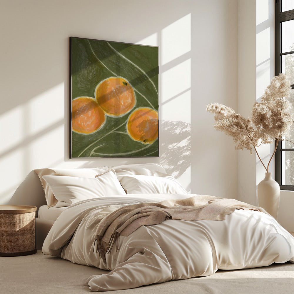 KH Studio - The Colors Orange & Green | Poster