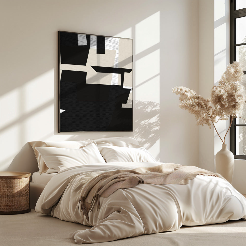 Minimalistisches gewebtes Textil 1 | Poster