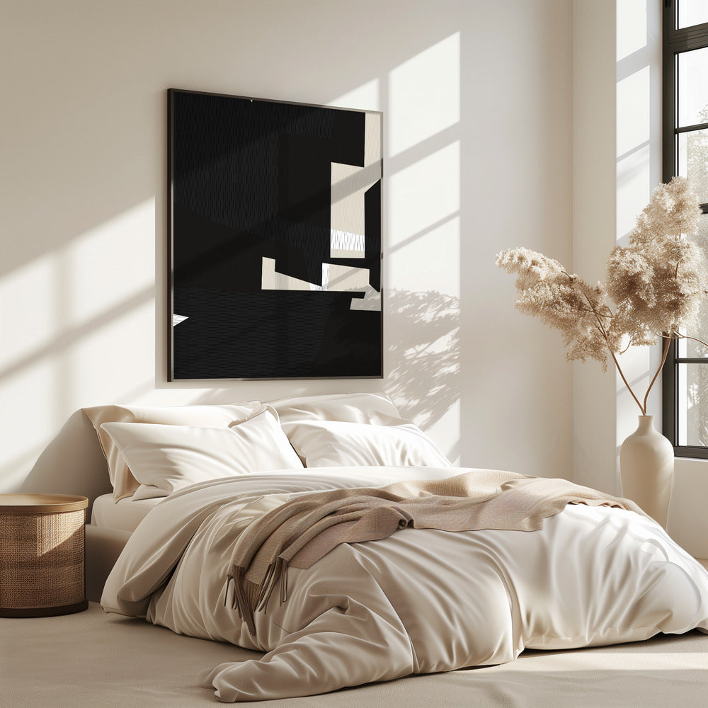 Minimalistisches gewebtes Textil 2 | Poster