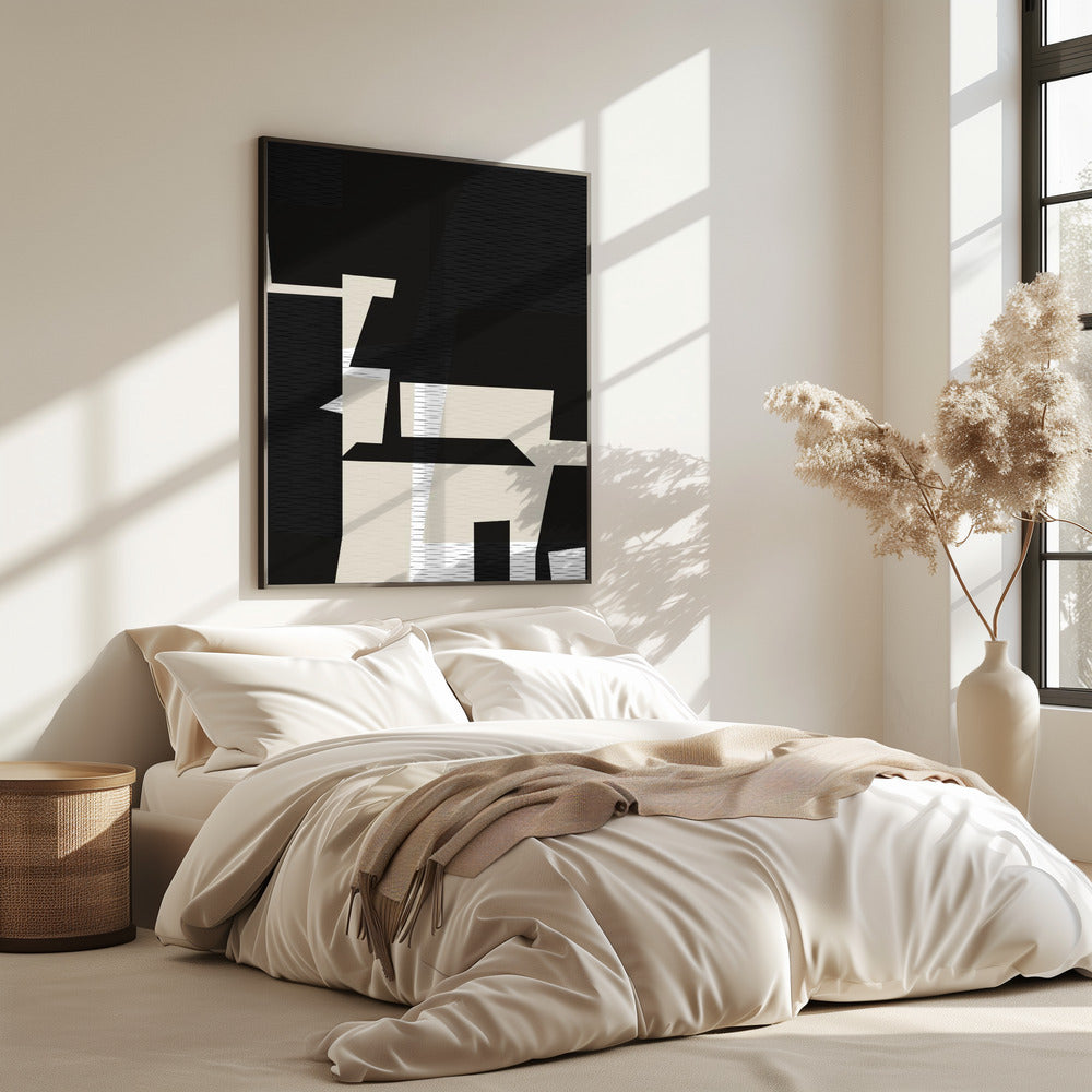 Minimalistisches gewebtes Textil 3 | Poster