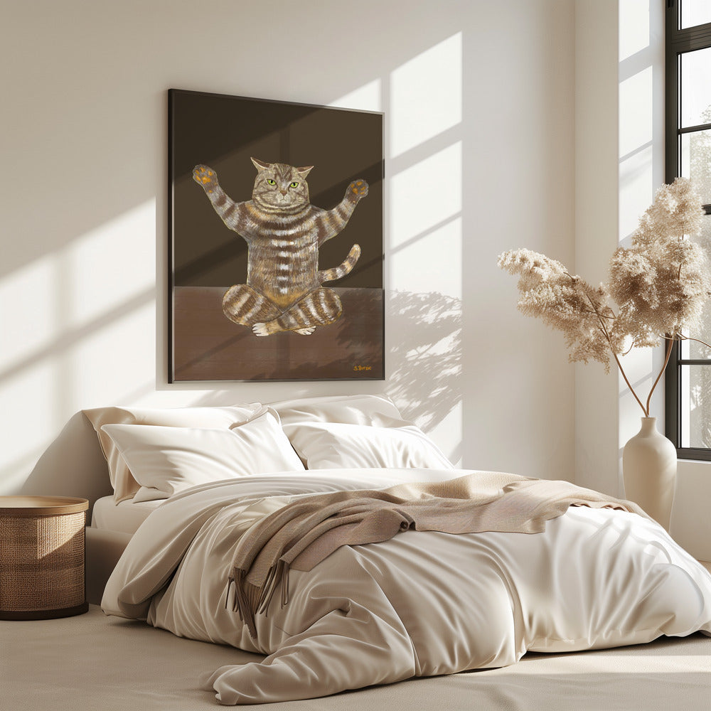 Yoga-Katze | Poster