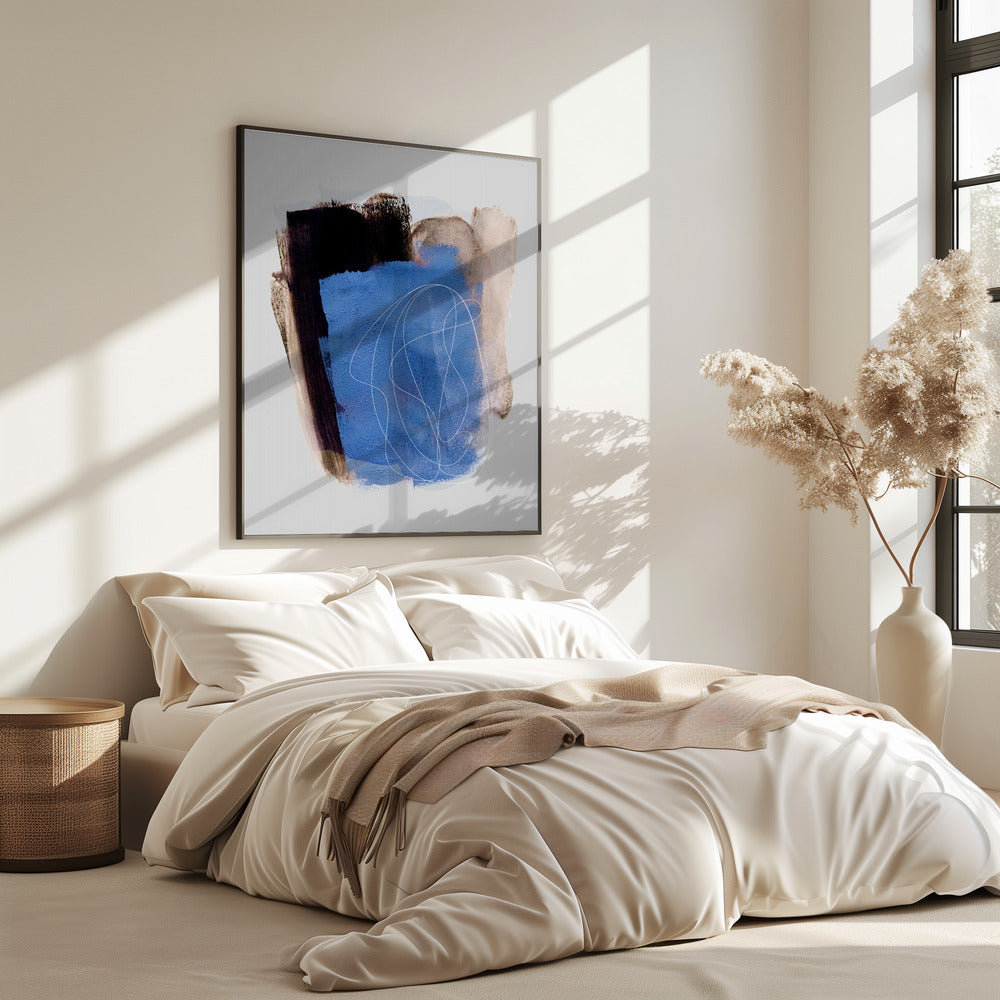 Abstrakte Pinselstriche 55 | Poster