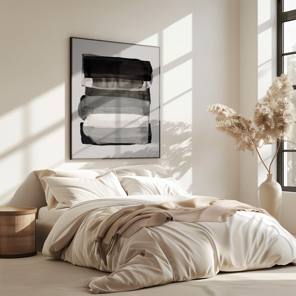 Abstract Brush Strokes 79 | Poster