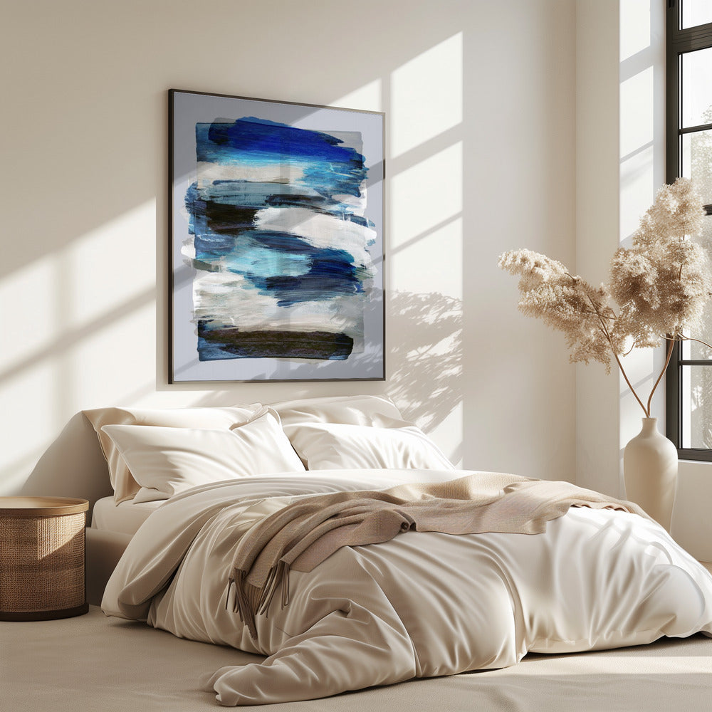 Abstract Brush Strokes 78Y | Poster