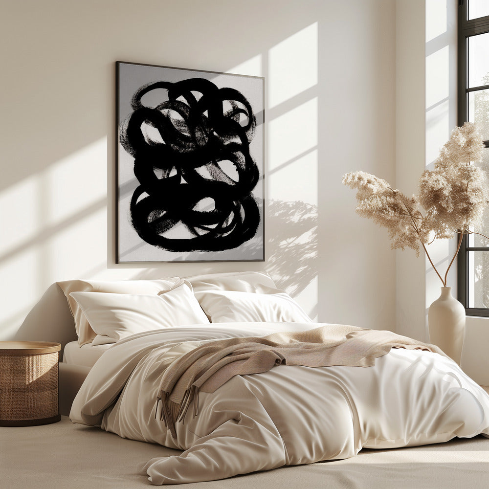 Abstract Brush Strokes 84 | Poster