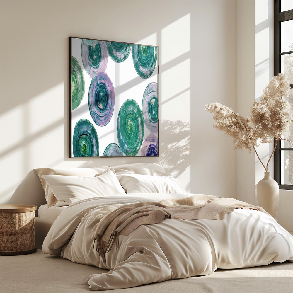 Spinnende Wirbel 1 | Poster