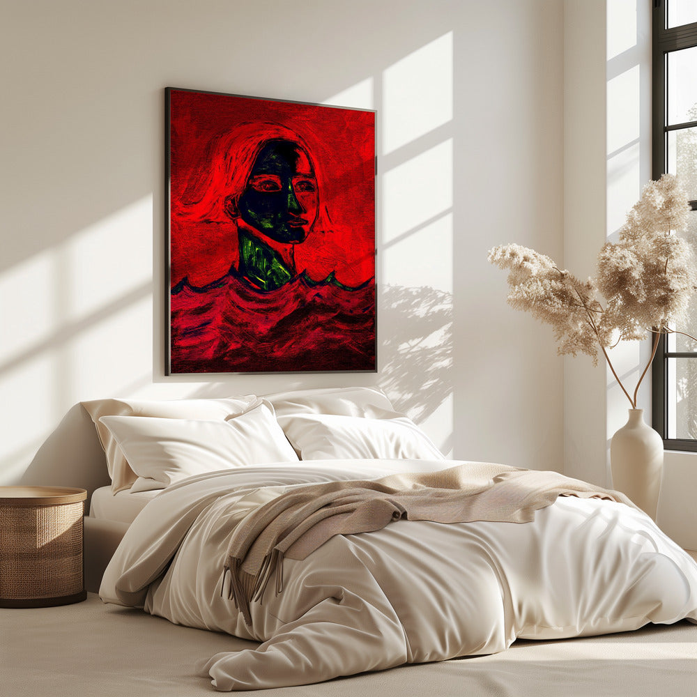 Der Schwimmer Rot | Poster