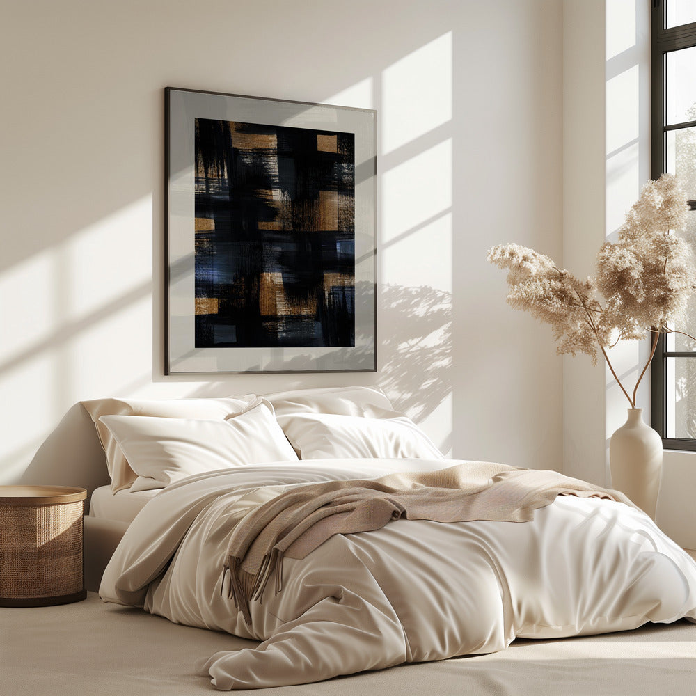 Abstrakte Pinselstriche 128X | Poster