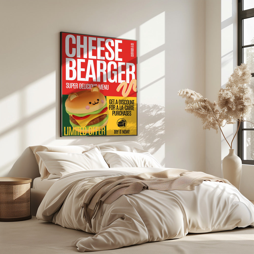 Cheeseburger Angebot | Poster