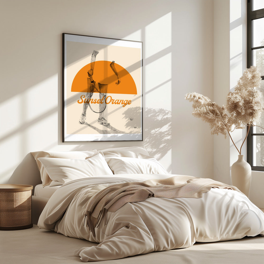 Sonnenuntergang Orange | Poster