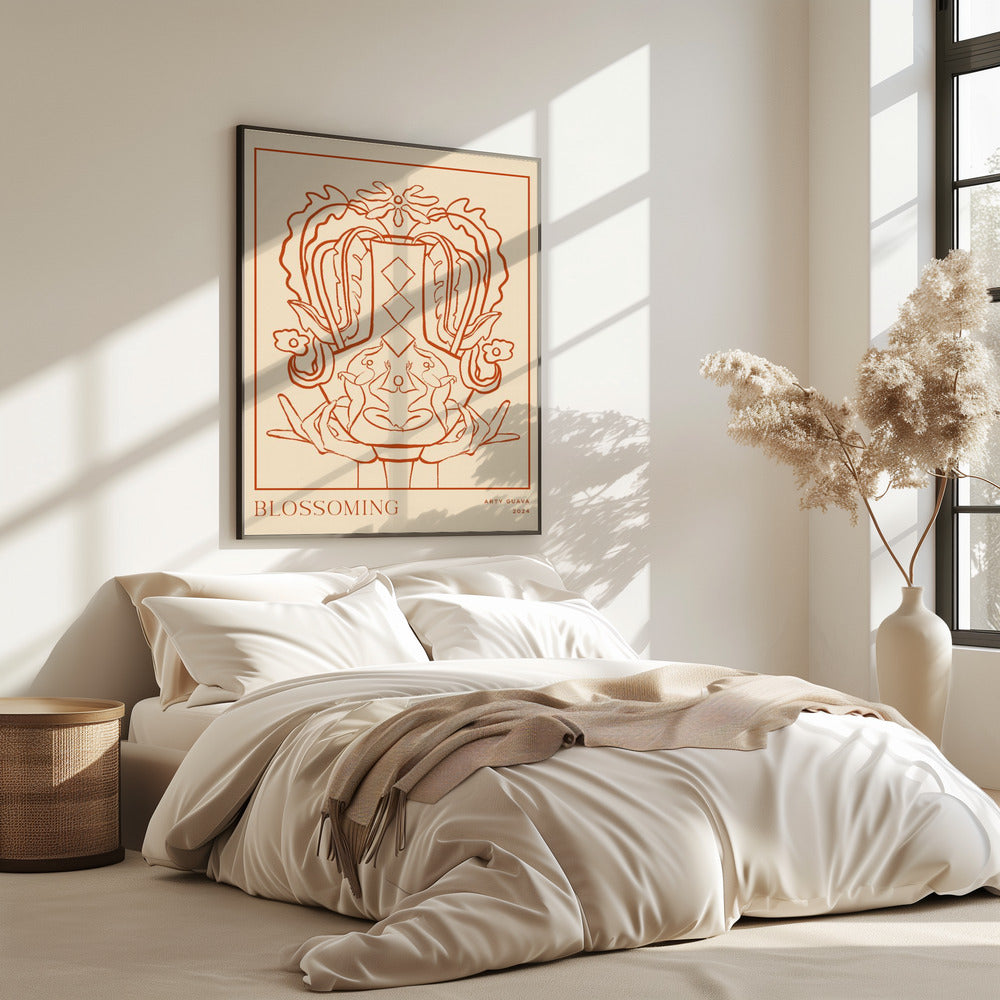 Vessel Collection : Blossom (LineArt) | Poster