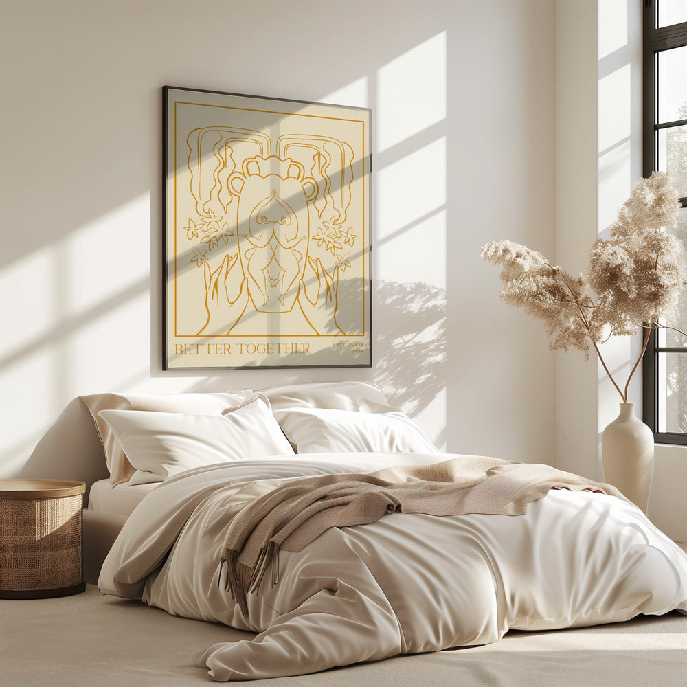 Vessel Collection: Gemeinsam besser (LineArt) | Poster