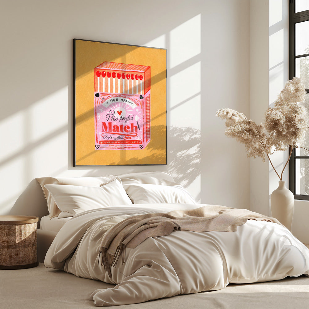 Streichholzschachtel - Das perfekte Streichholz | Poster