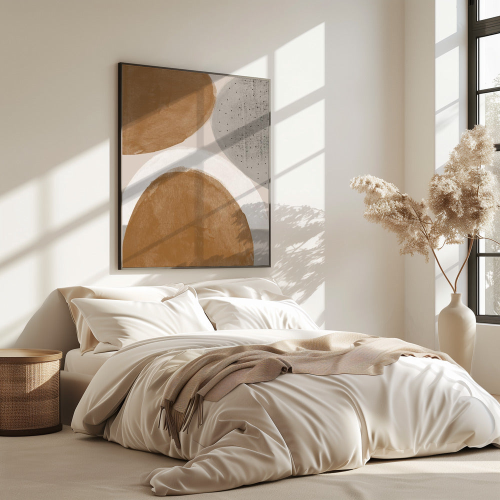 Erdige Formen Harmonie | Poster