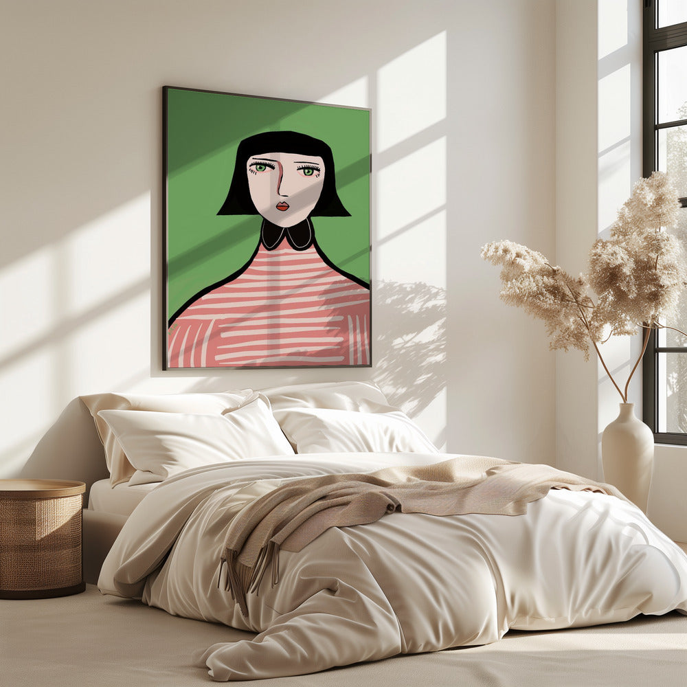 Nice lady | Poster