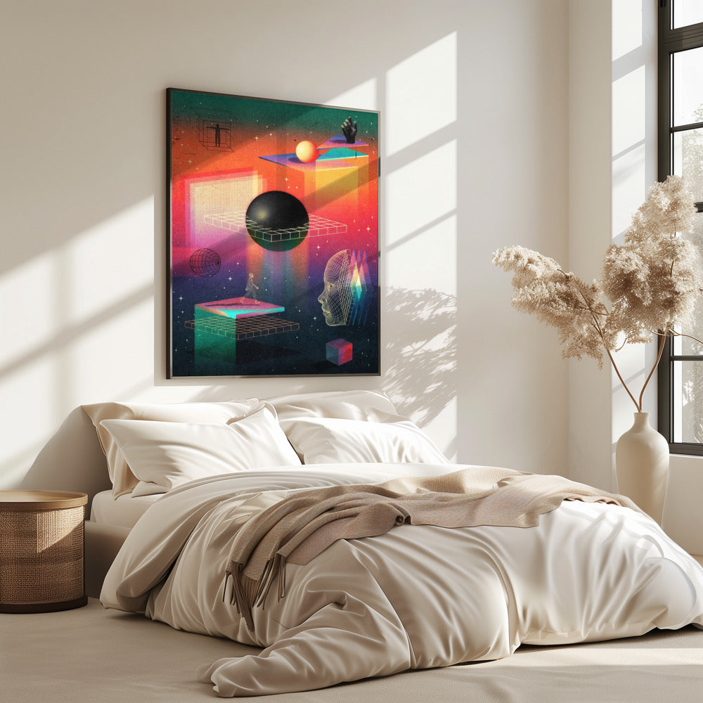 Zwischen den Dimensionen | Poster