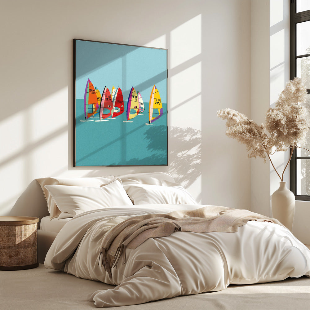 Ostsee-Windsurfen | Poster