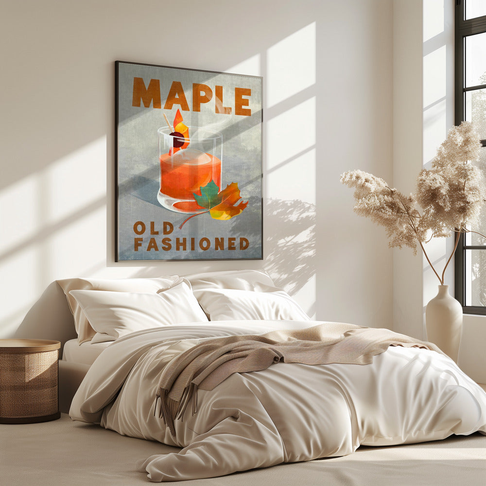 Ahorn-Old-Fashioned-Cocktail | Poster