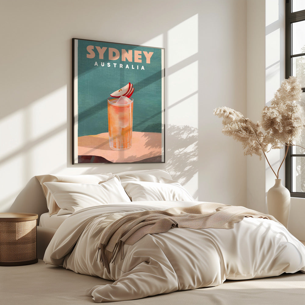Sydney Australien Cocktail Bar Dekor | Poster