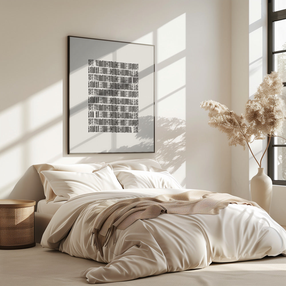 Monochrome Muster | Poster