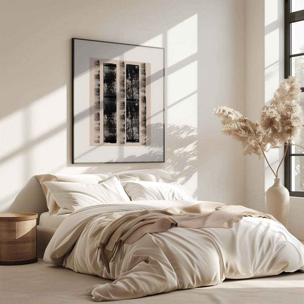 Monochrome Linien | Poster