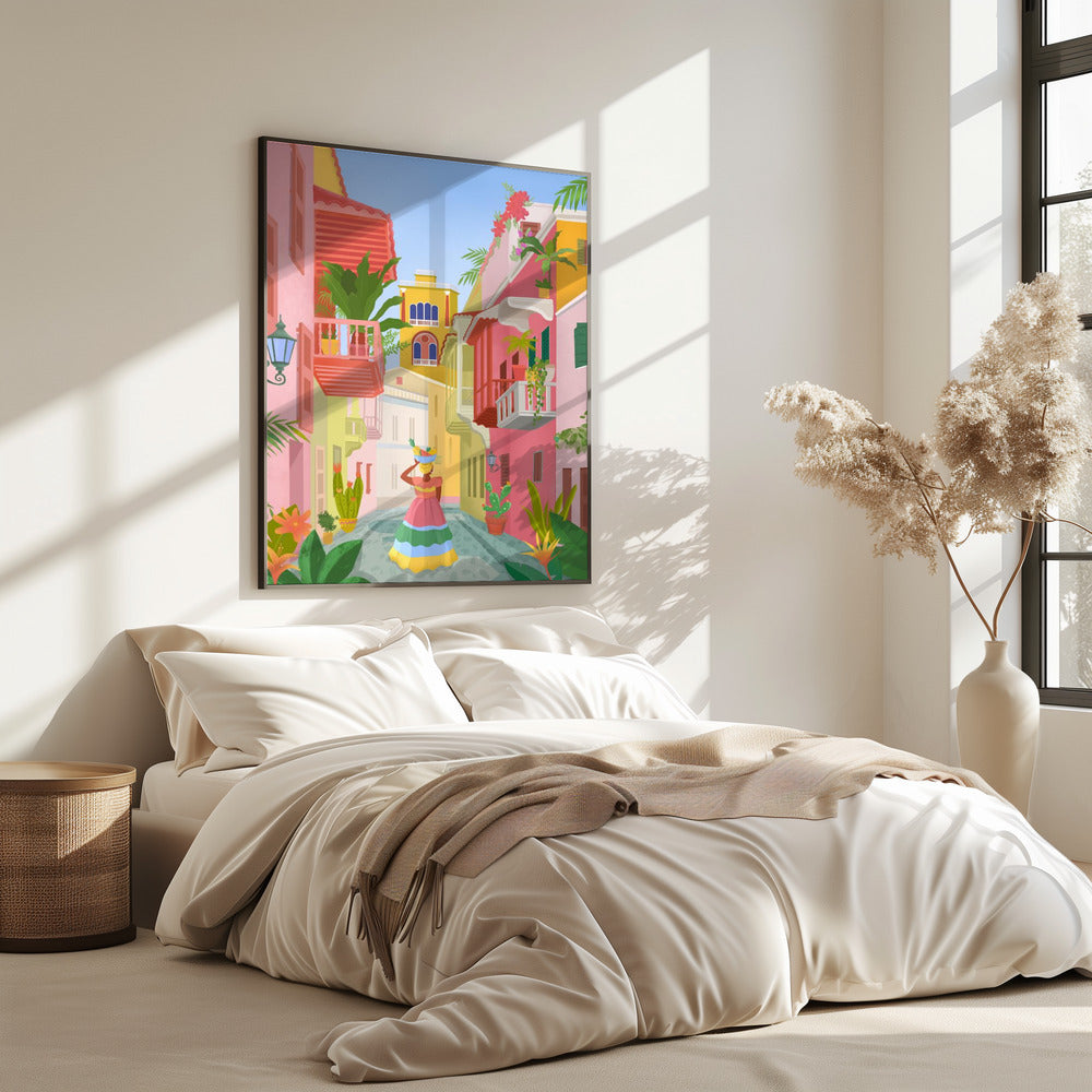 Cartagena, Kolumbien | Poster
