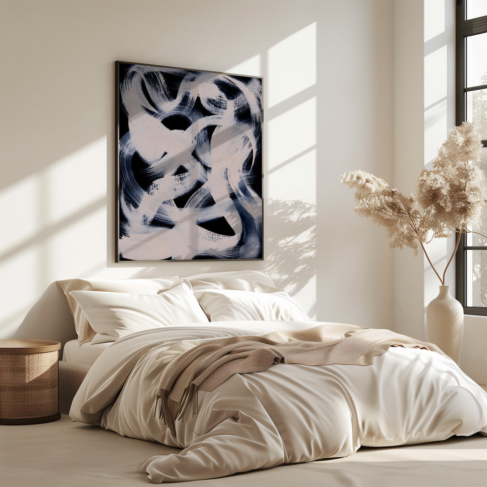 Abstract Brush Strokes 164 | Poster