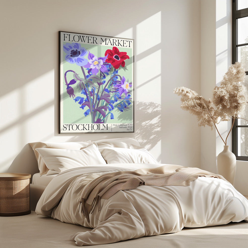 Stockholmer Blumenmarkt | Poster