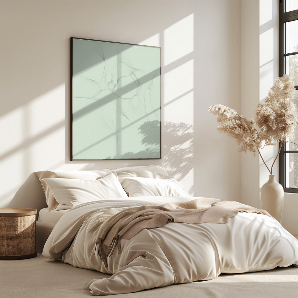 Mint Spiral 9338 | Poster