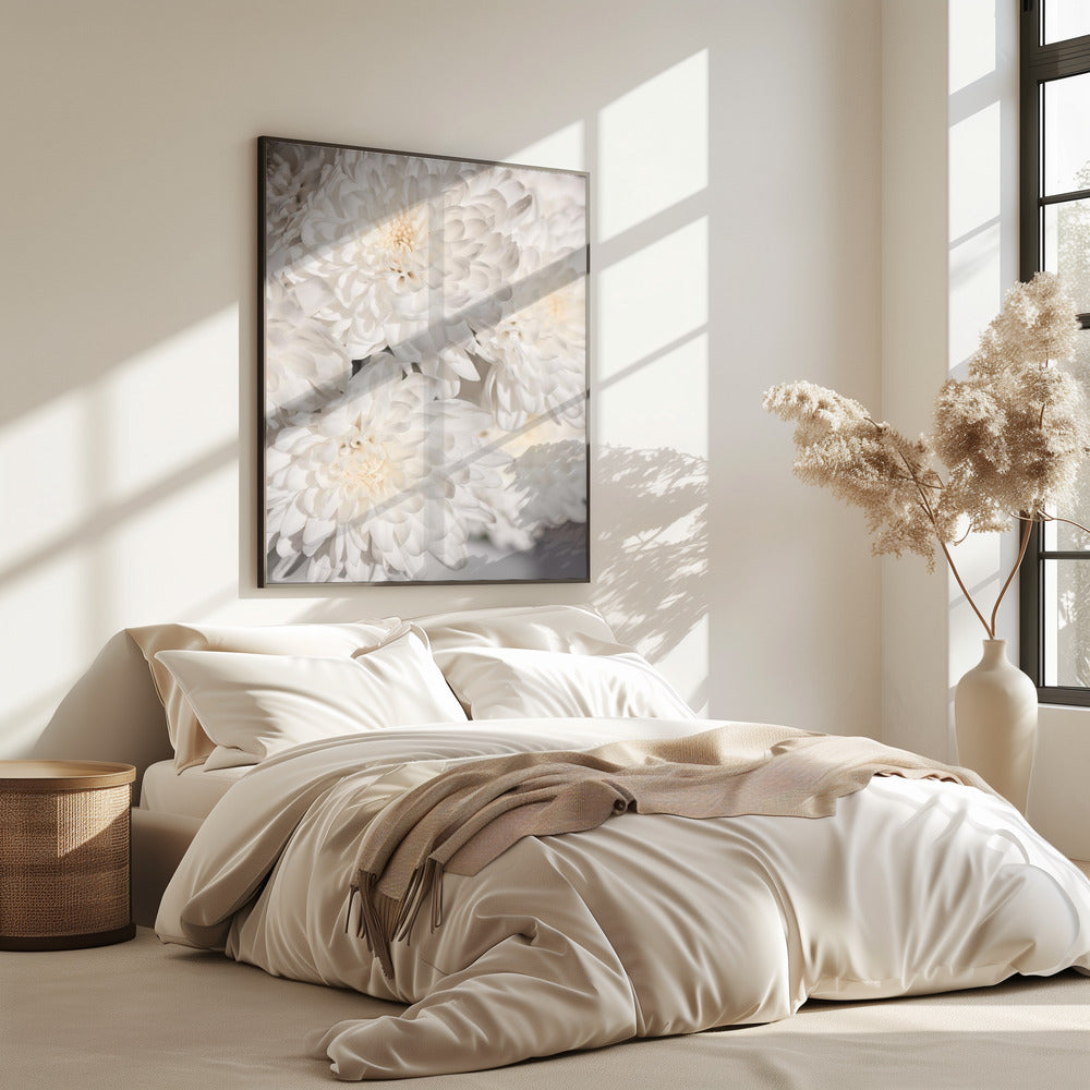Weiße Blumen 2 | Poster