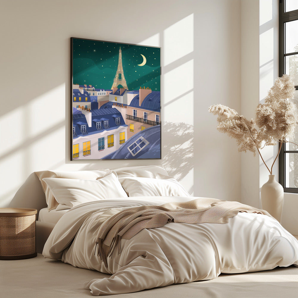 Paris bei Nacht | Poster