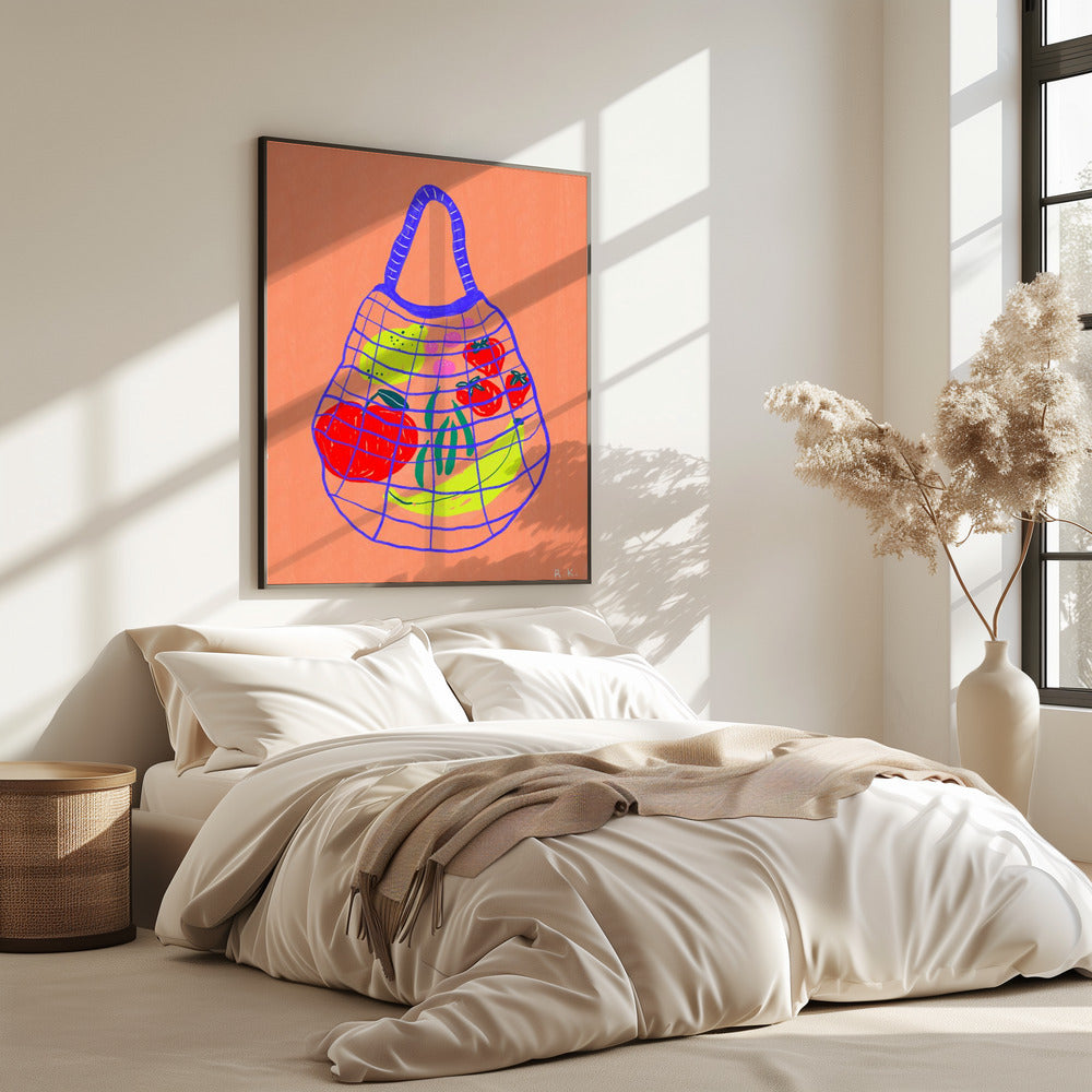 Shopping Bag Brown | Poster