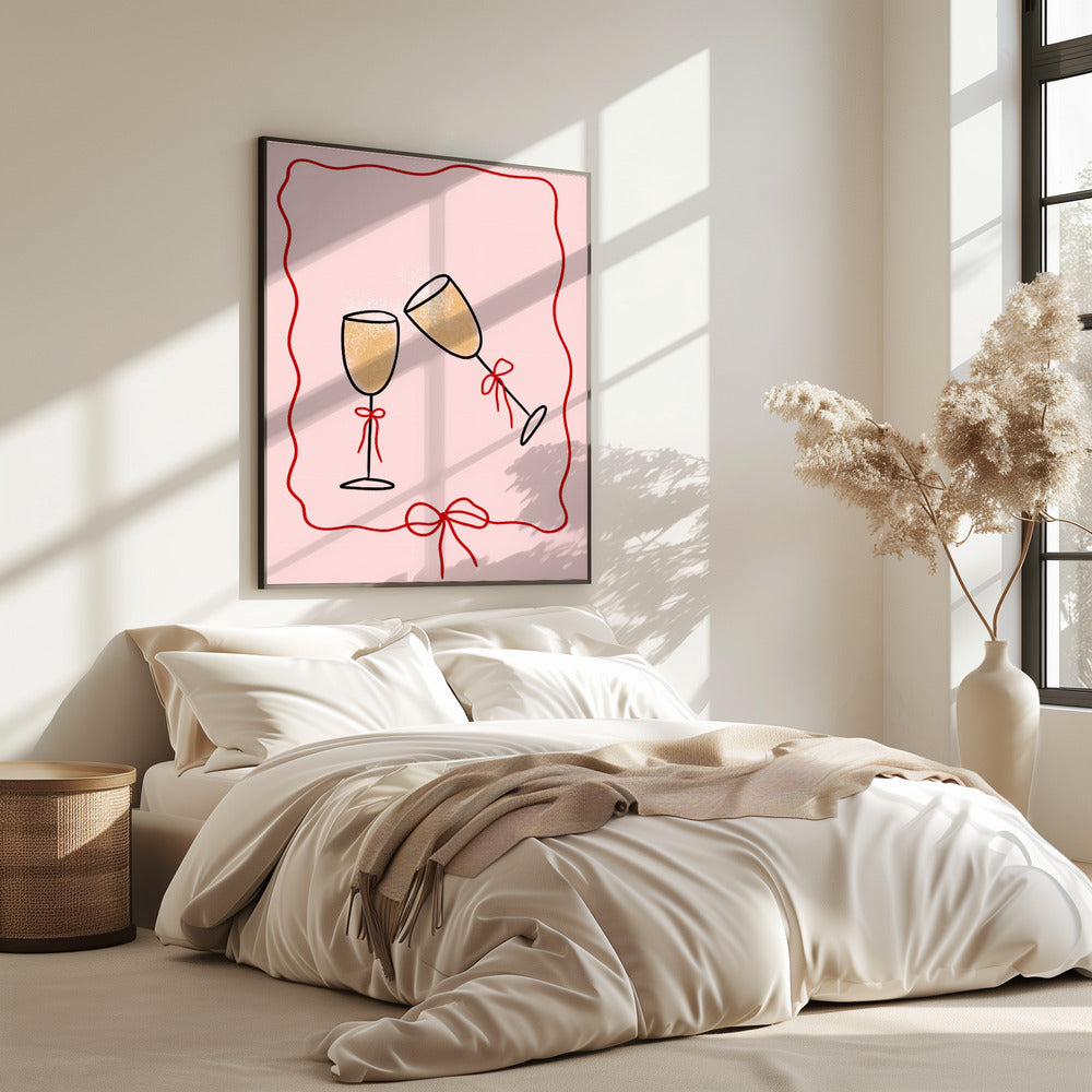 Champagne Cheers | Poster