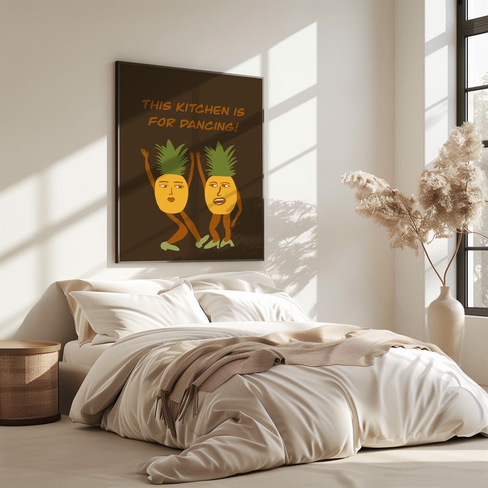 Dancing pineapples | Poster