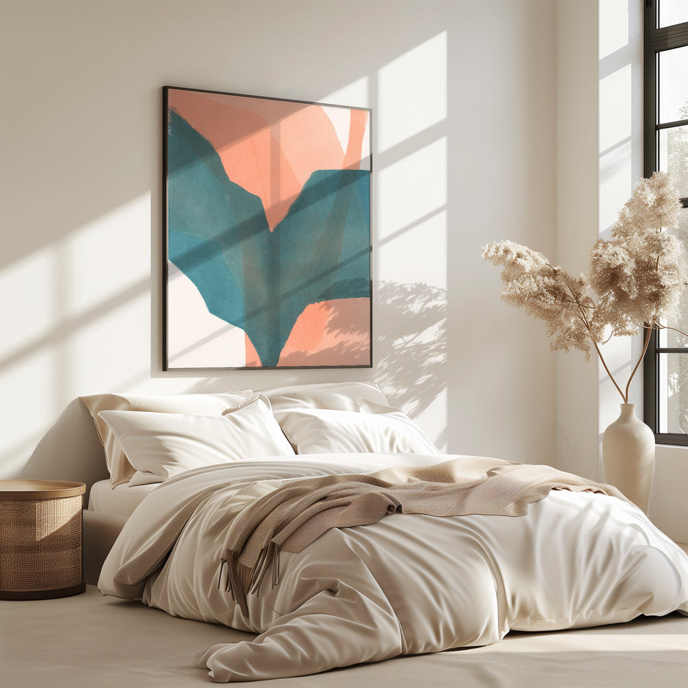 Abstract Dipped Landscape 1 | Poster