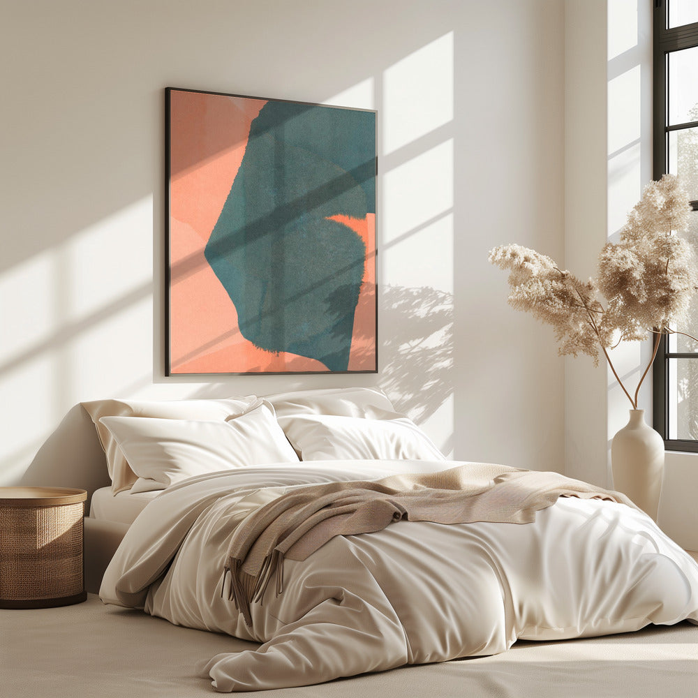 Abstract Dipped Landscape 2 | Poster