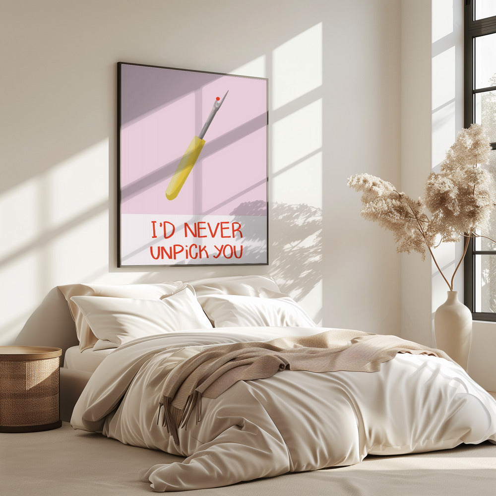 Ich würde dich nie auftrennen | Poster