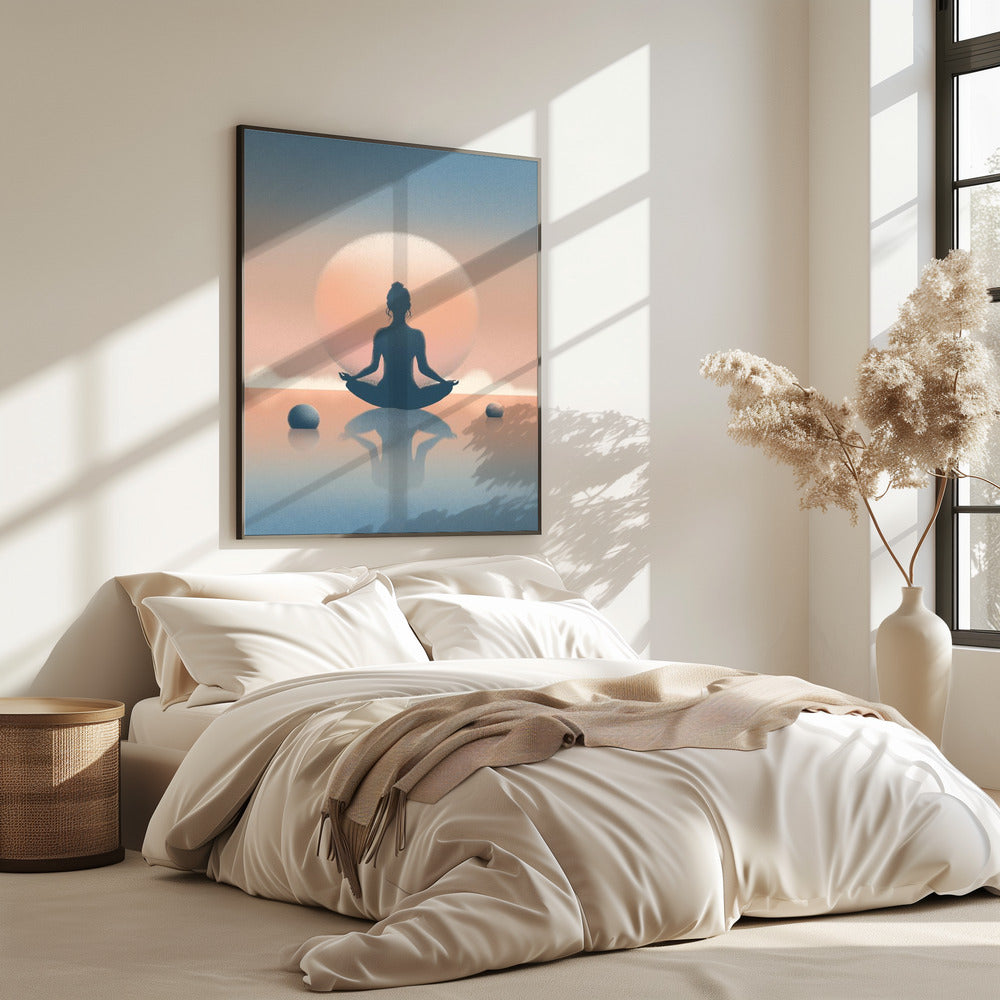 Sonnenuntergangsgedanken | Poster