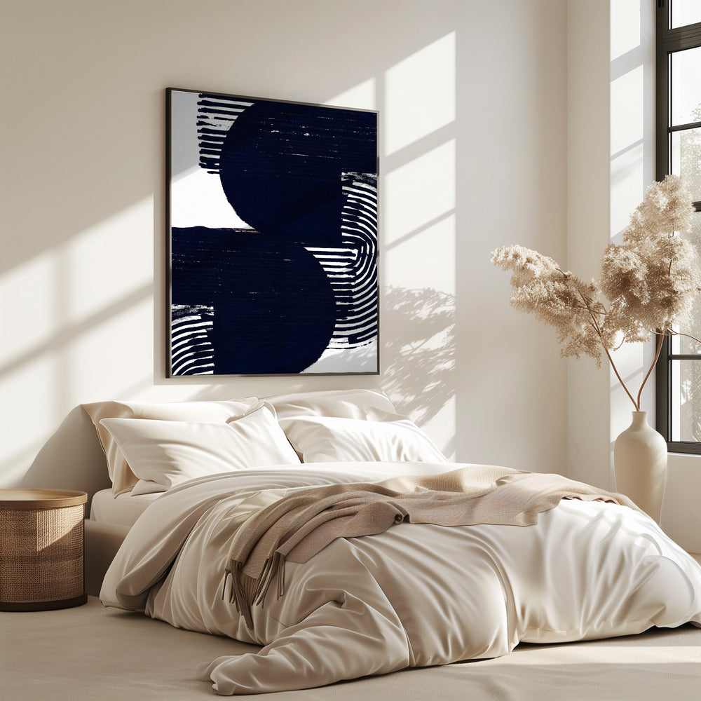 Abstrakte, kräftige Formen 3 | Poster