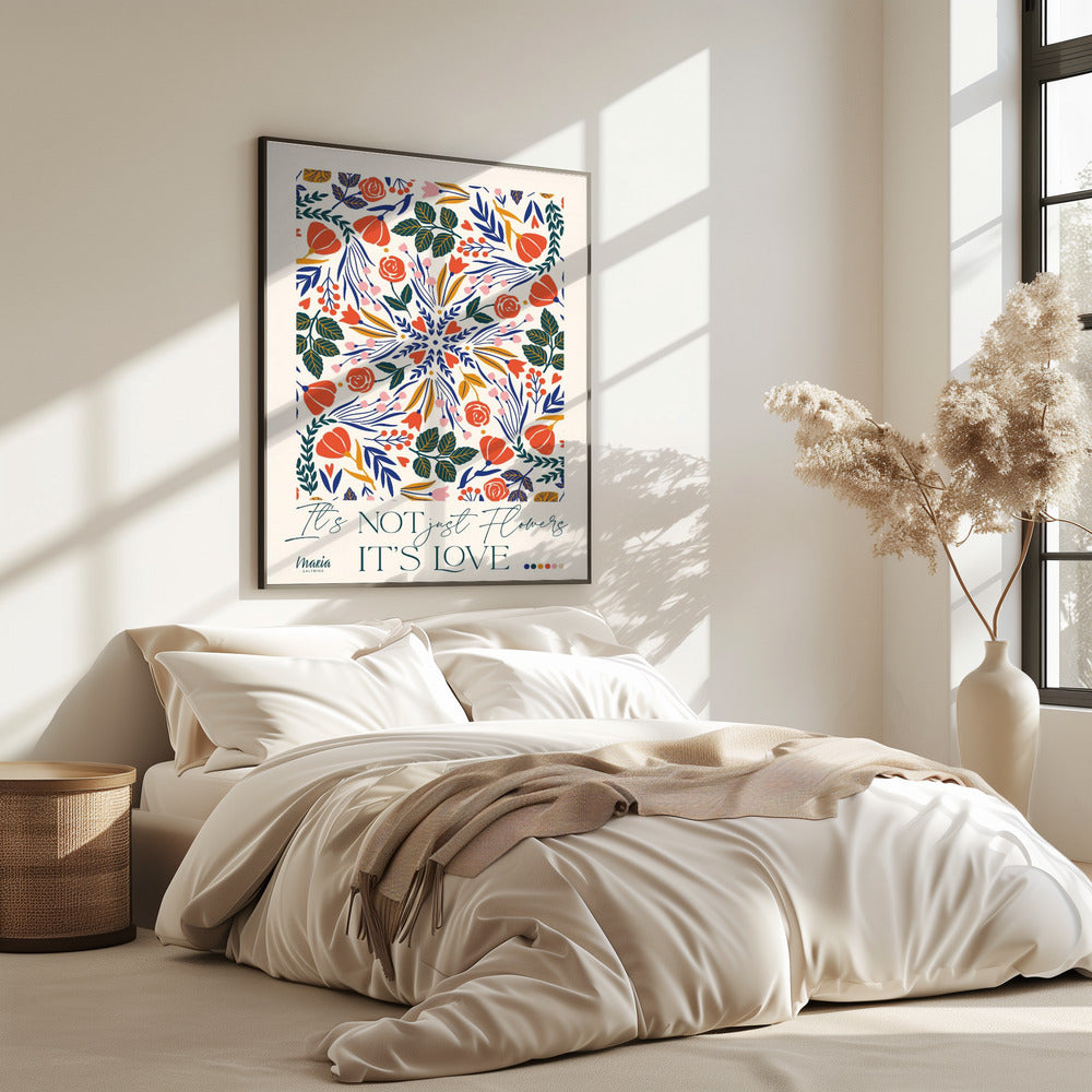 Über die Liebe. Blüte | Poster