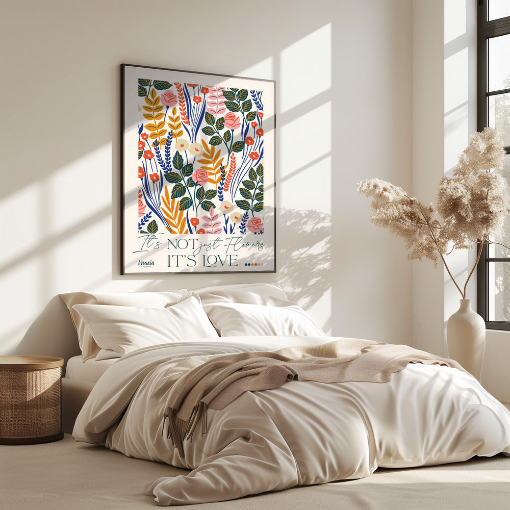 Über die Liebe. Rosen | Poster