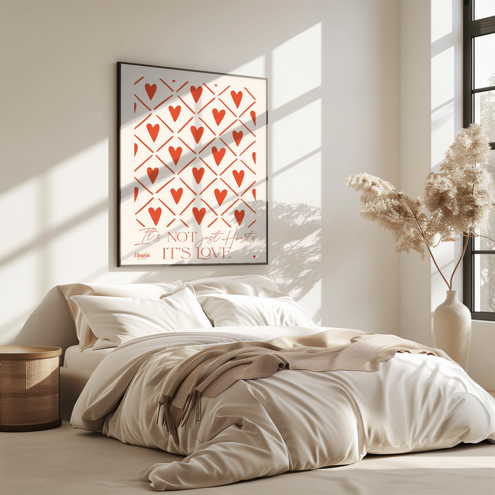 Über die Liebe. Herzen | Poster