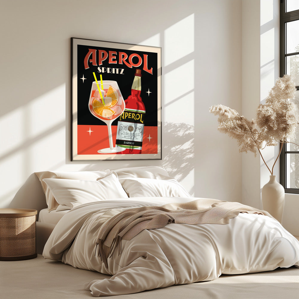 Aperol Spritz_Schwarz | Poster