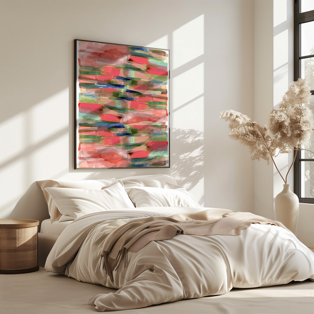 Abstract Fluid Shapes Print | Poster