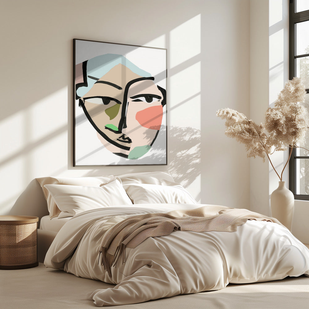 Visage No2 Kunstdruck | Poster